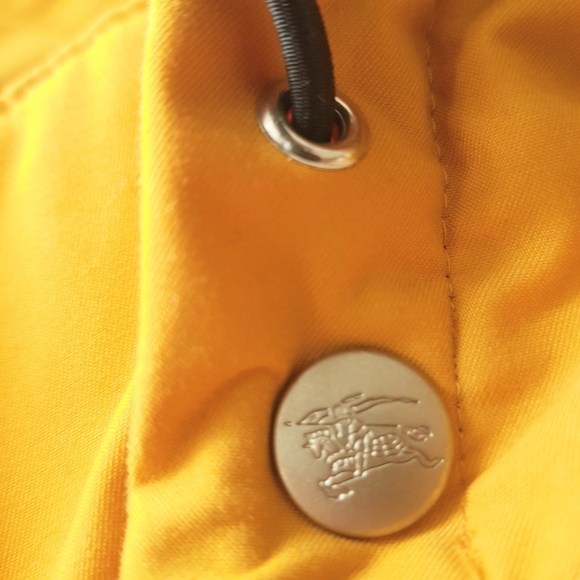 SOLD - Burberry Yellow Windbreaker Jacket - Picture 9 of 14